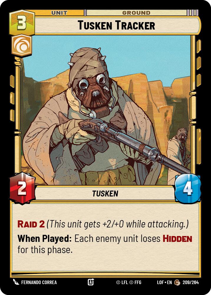 Tusken Tracker - 209/264 (Normal) Near Mint_Non-Foil