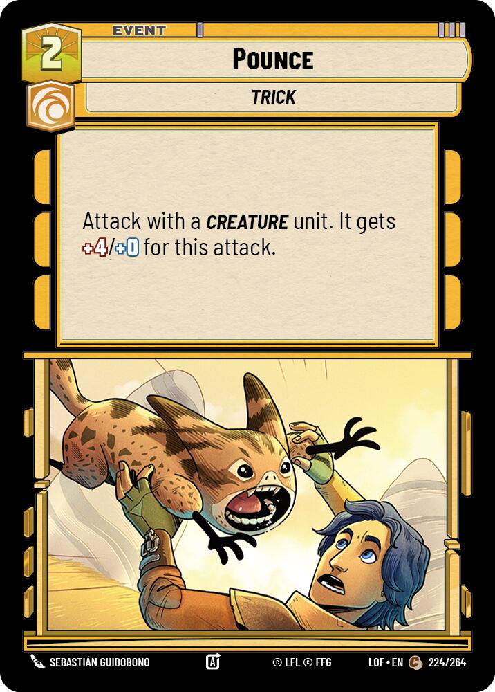 Pounce - 224/264 (Normal) Near Mint_Non-Foil