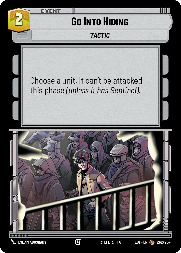 Go Into Hiding - 262/264 (Normal) Near Mint_Non-Foil