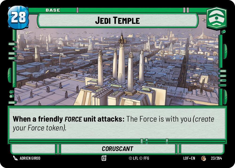 Jedi Temple // Experience - 023/264 // T01/T03 (Normal) Near Mint_Non-Foil
