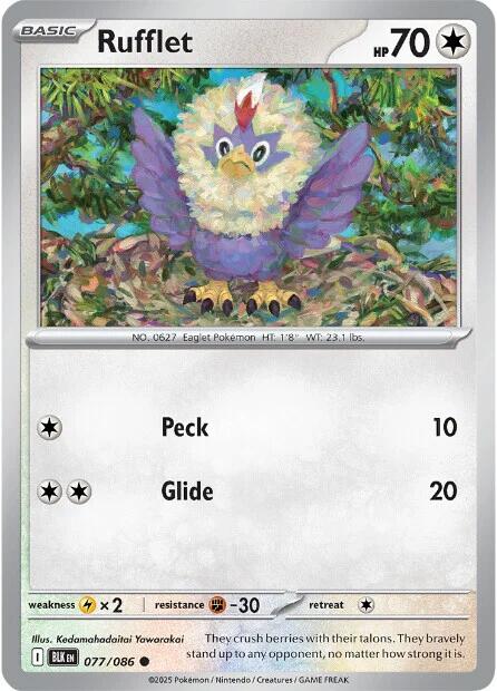 Rufflet - 077/086 (Normal) Near Mint_Normal