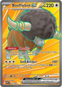 Bouffalant ex - 162/086 (Foil)