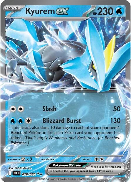 Kyurem ex - 028/086 (Holo)