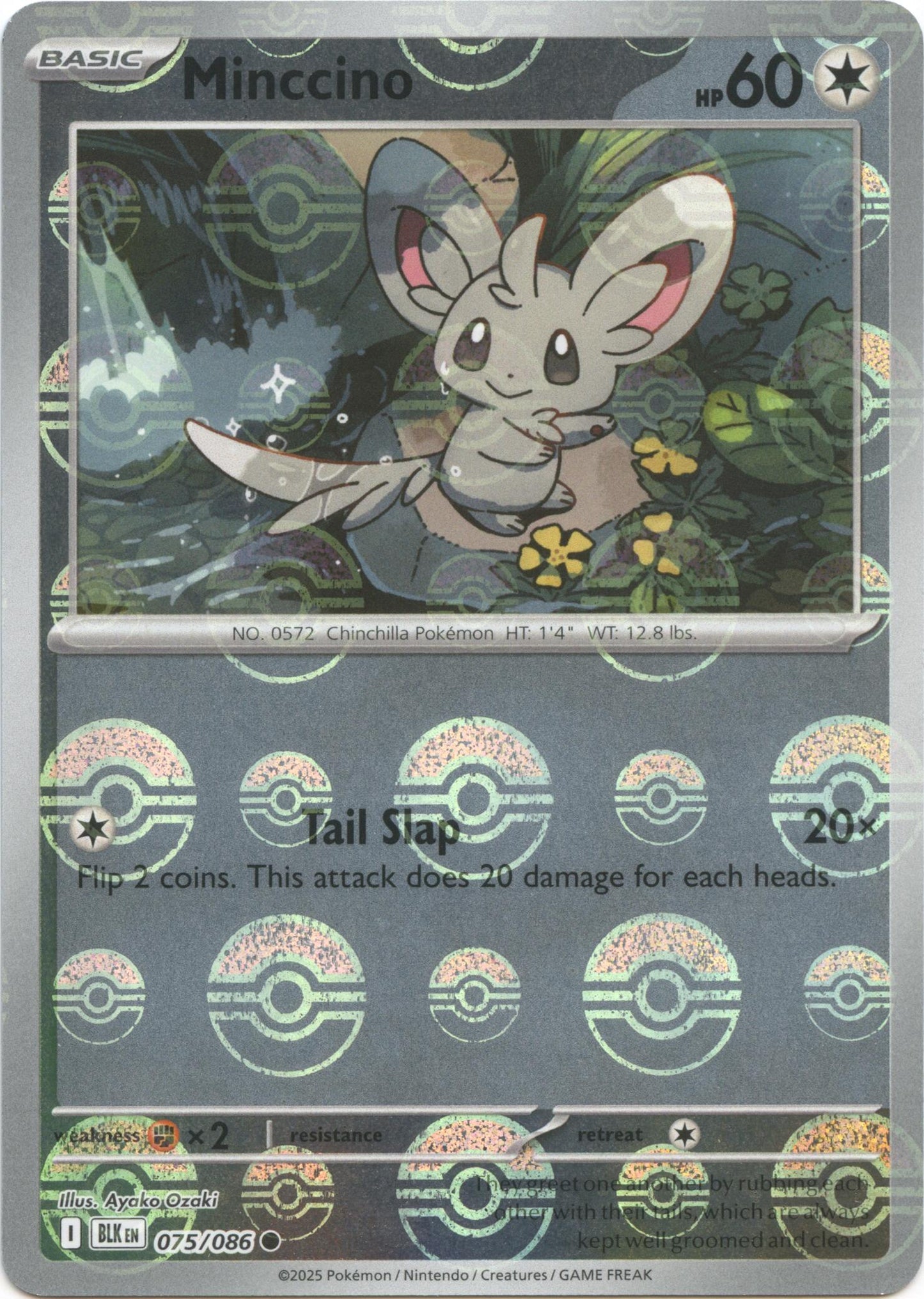 Cinccino (Poke Ball Pattern) - 076/086 (Holo)