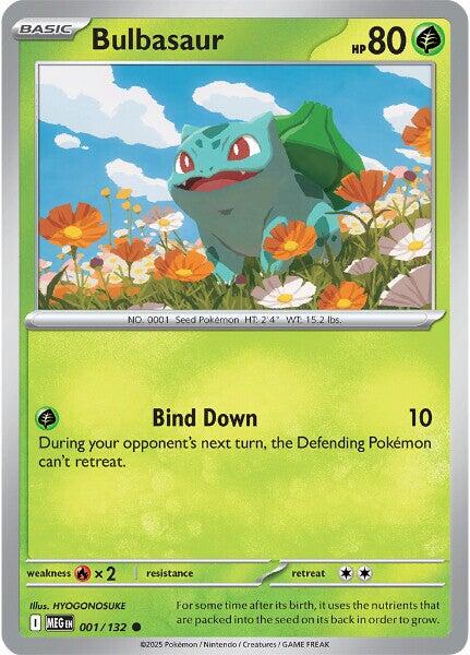 Bulbasaur - 001/132 - 001/132 (Non-Foil)