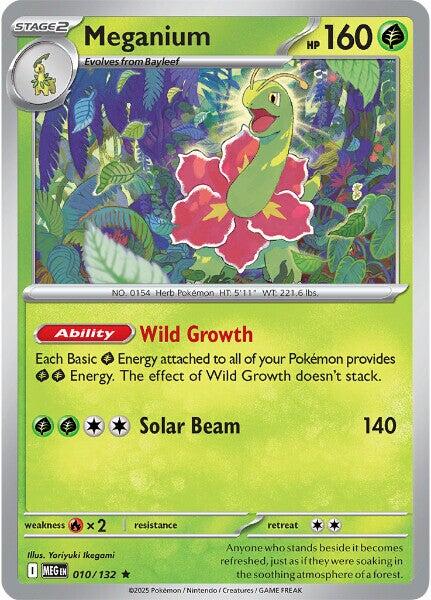 Meganium - 010/132 (Holo)