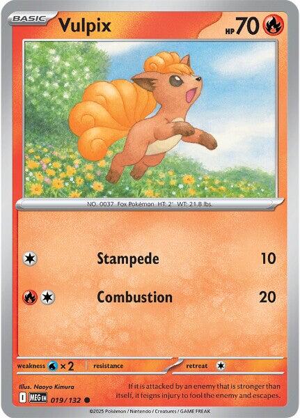 Vulpix - 019/132 - 019/132 (Non-Foil)