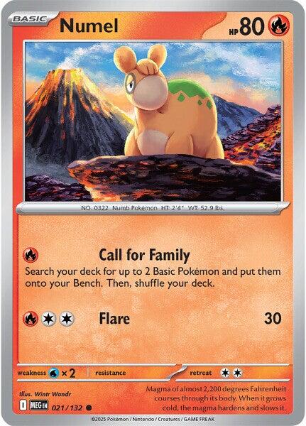 Numel - 021/132 (Reverse Holo)