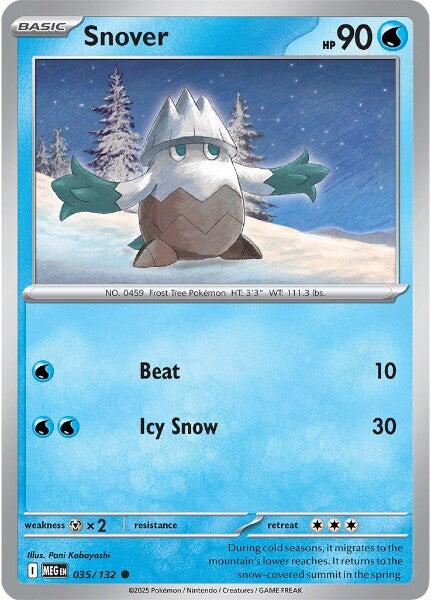 Snover - 035/132 - 035/132 (Reverse Holo)