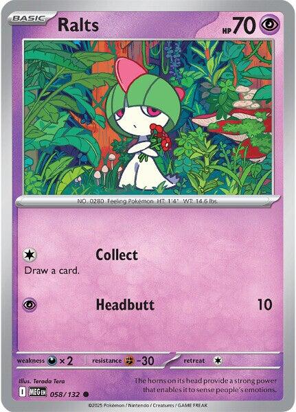 Ralts - 058/132 (Non-Foil)