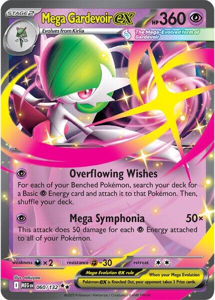Mega Gardevoir ex - 060/132 - 060/132 (Holo)
