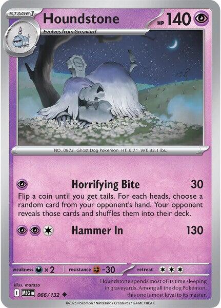 Houndstone - 066/132 - 066/132 (Reverse Holo)