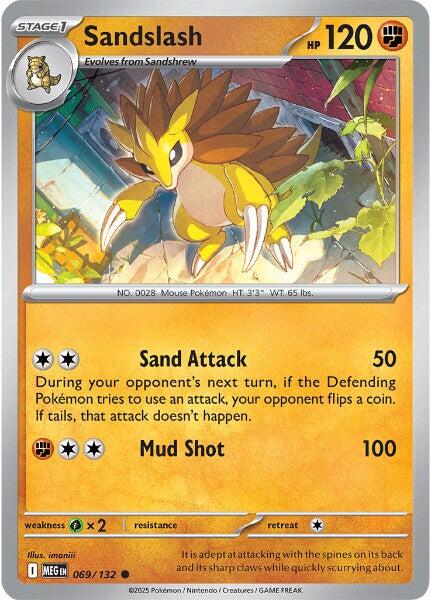Sandslash - 069/132 (Reverse Holo)