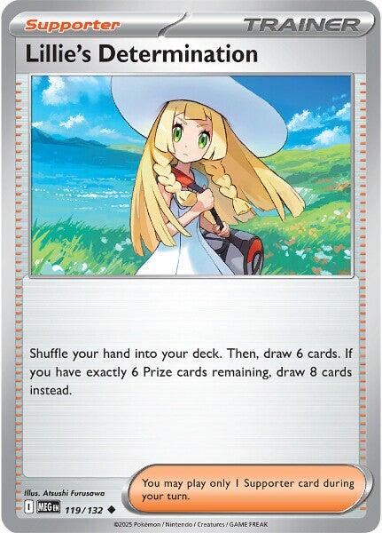 Lillie's Determination - 119/132 - 119/132 (Non-Foil)