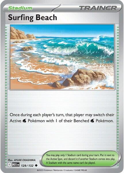Surfing Beach - 129/132 (Non-Foil)