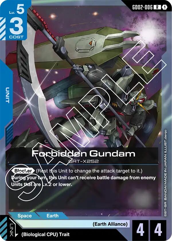 Forbidden Gundam - GD02-006 (Holofoil)