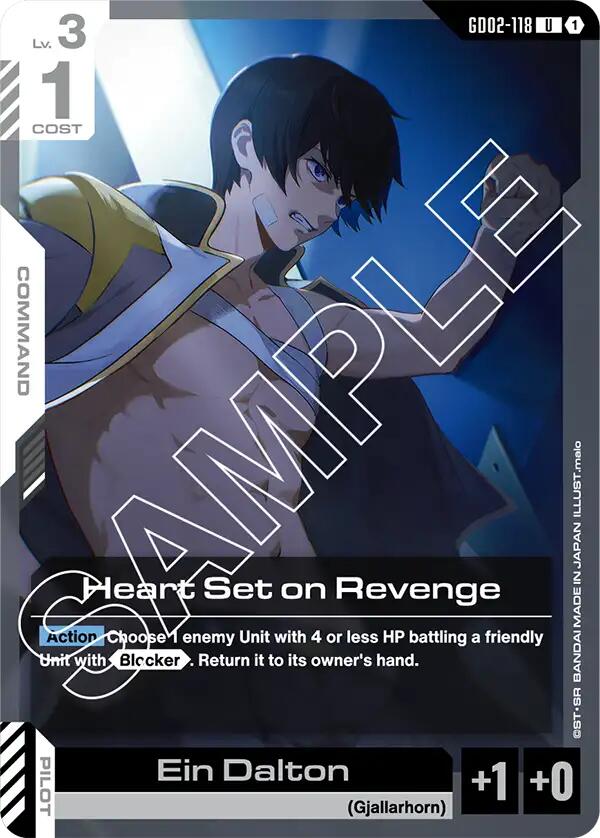 Heart Set on Revenge - GD02-118