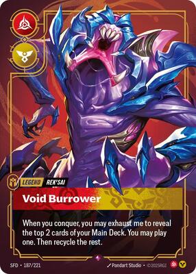 Rek'sai - Void Burrower - 187/221 (Foil)
