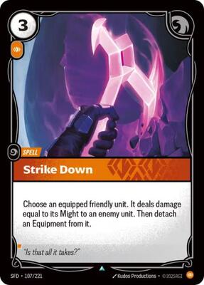 Strike Down - 107/221