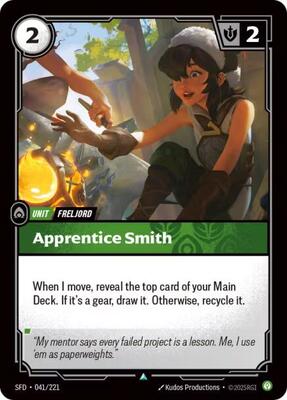 Apprentice Smith - 041/221