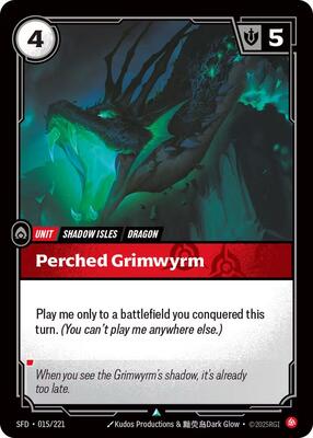 Perched Grimwyrm - 015/221