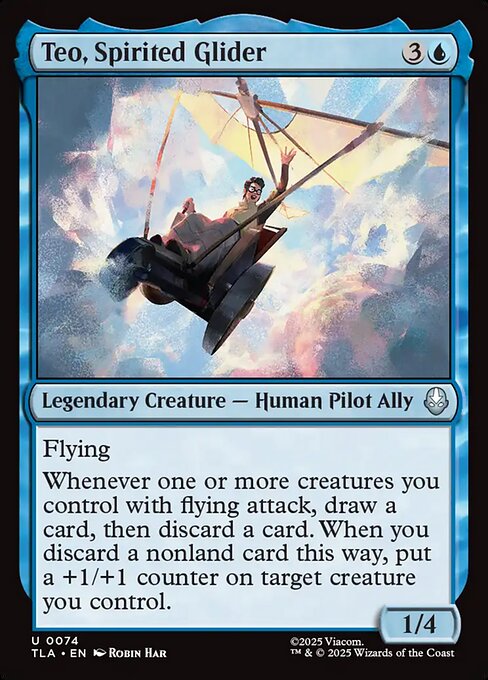 Teo, Spirited Glider - TLA #74
