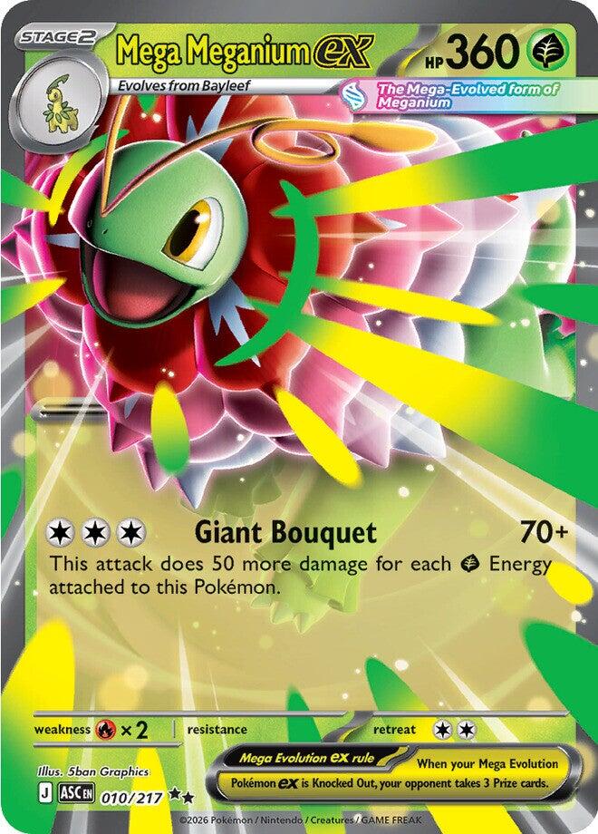 Mega Meganium ex - 010/217 (Holo)