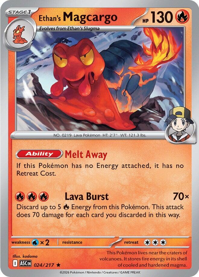 Ethan's Magcargo - 024/217 - 024/217 (Holo)