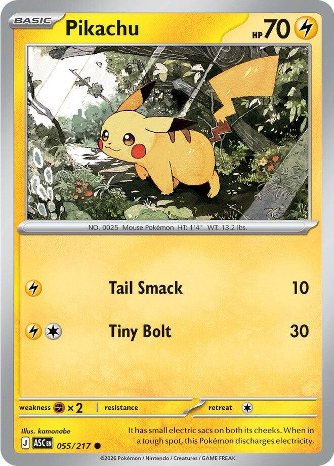 Pikachu - 055/217 (Reverse Holo)