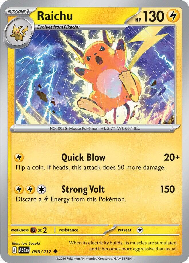 Raichu - 056/217