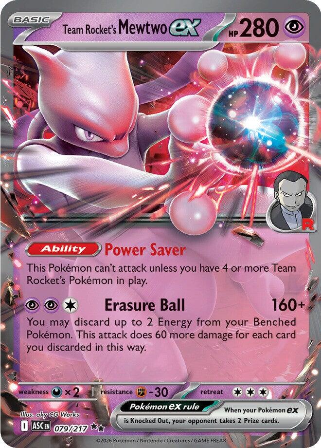 Team Rocket's Mewtwo ex - 079/217 - 079/217
