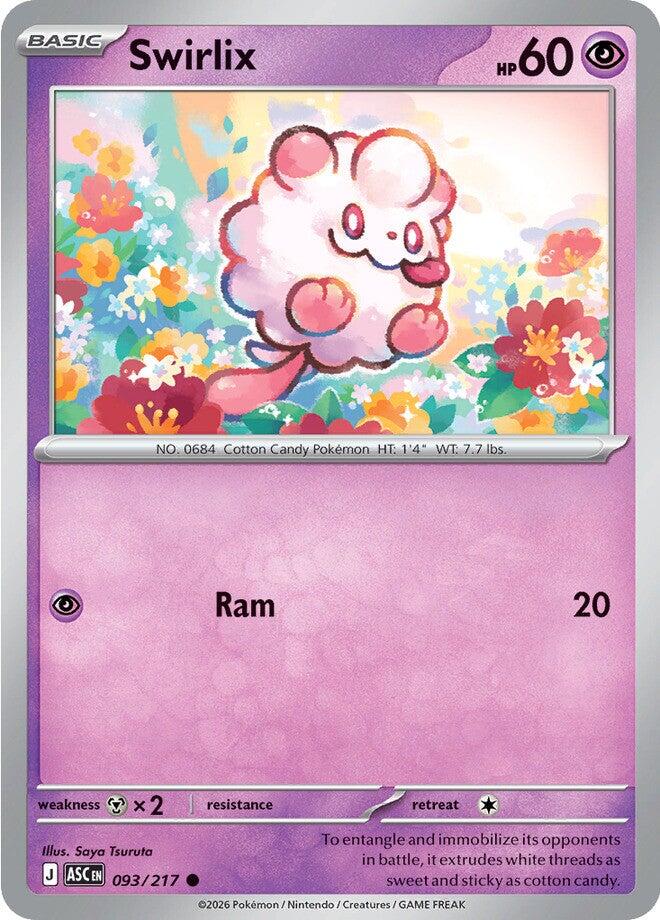 Swirlix - 093/217 (Reverse Holo)