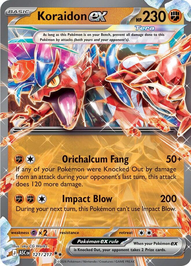 Koraidon ex - 121/217 (Holo)