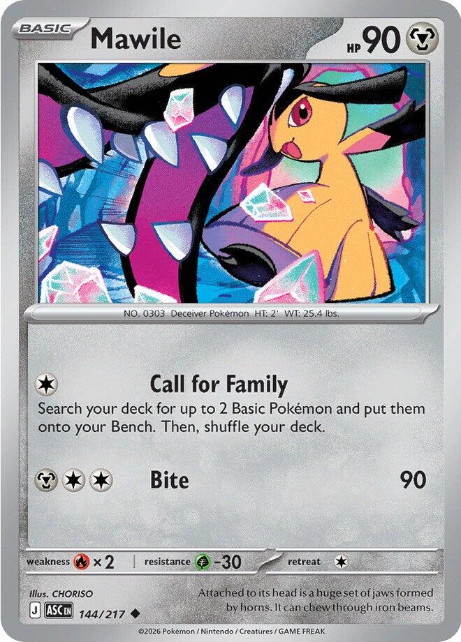 Mawile - 144/217 - 144/217