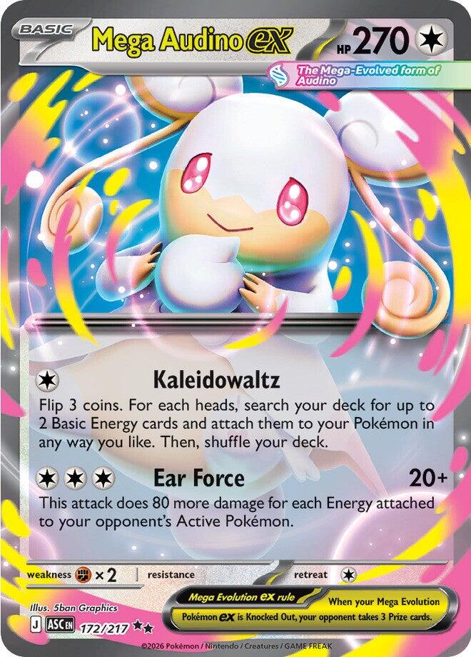 Mega Audino ex - 172/217 (Holo)