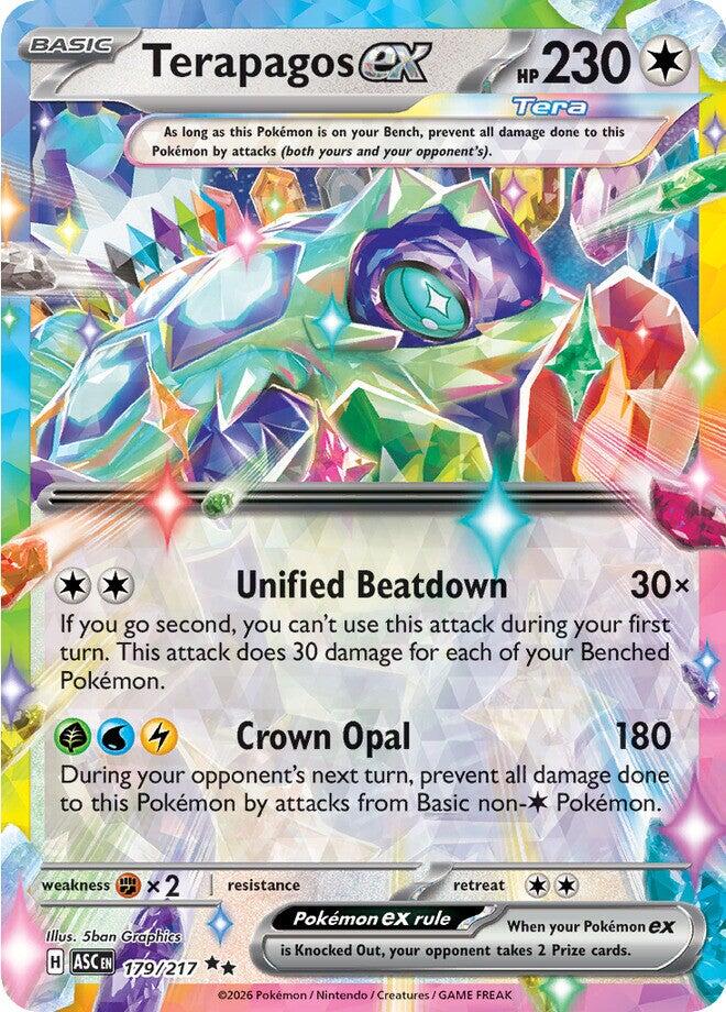 Terapagos ex - 179/217 (Holo)