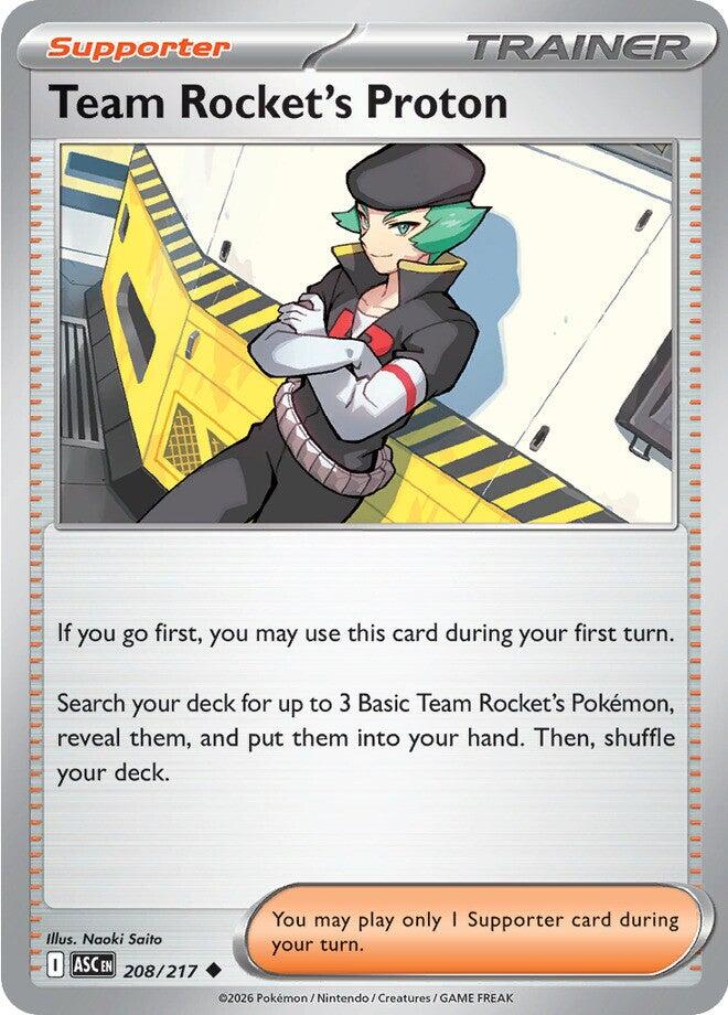 Team Rocket's Proton - 208/217