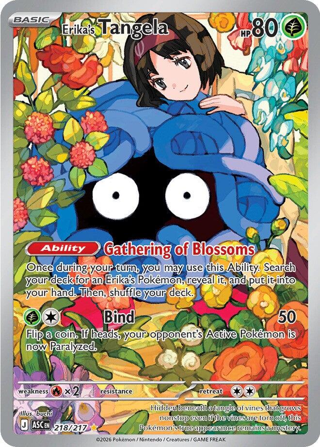 Erika's Tangela - 218/217 (Holo)