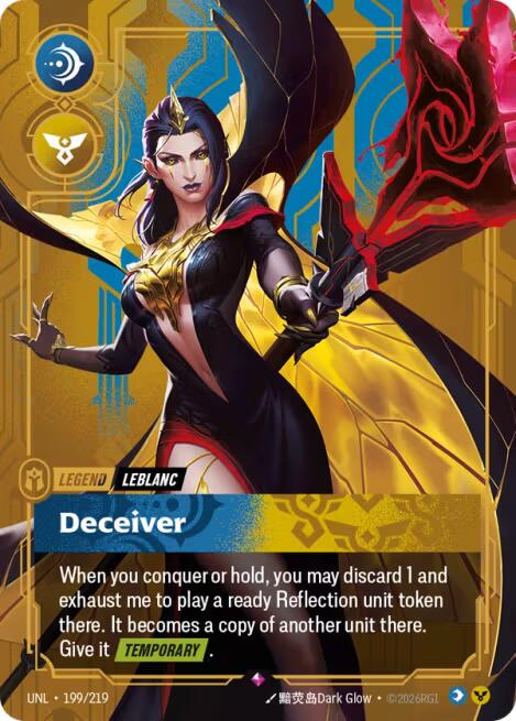 LeBlanc - Deceiver - 199/219 (Foil)