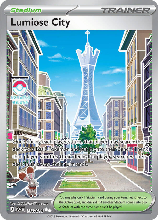 Lumiose City - 111/088 (Holo)