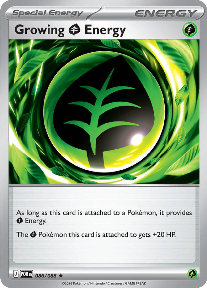 Growing Grass Energy - 086/088 (Holo)