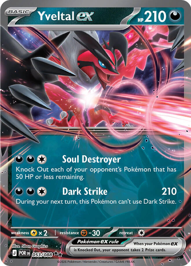 Yveltal ex - 053/088 (Holo)