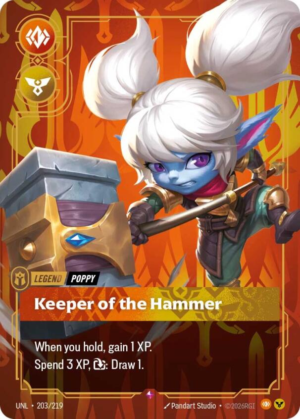 Poppy - Keeper of the Hammer - 203/219 (Foil)