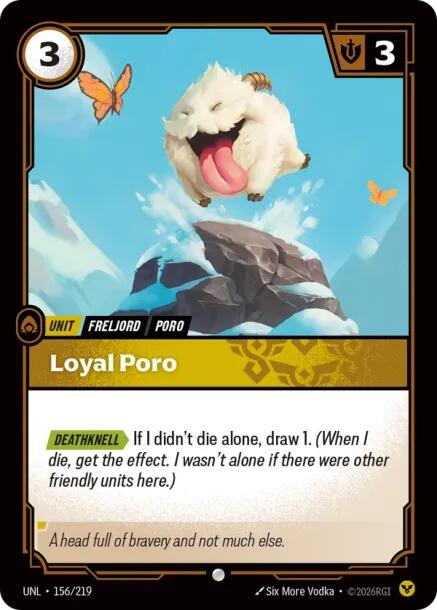 Loyal Poro - 156/219