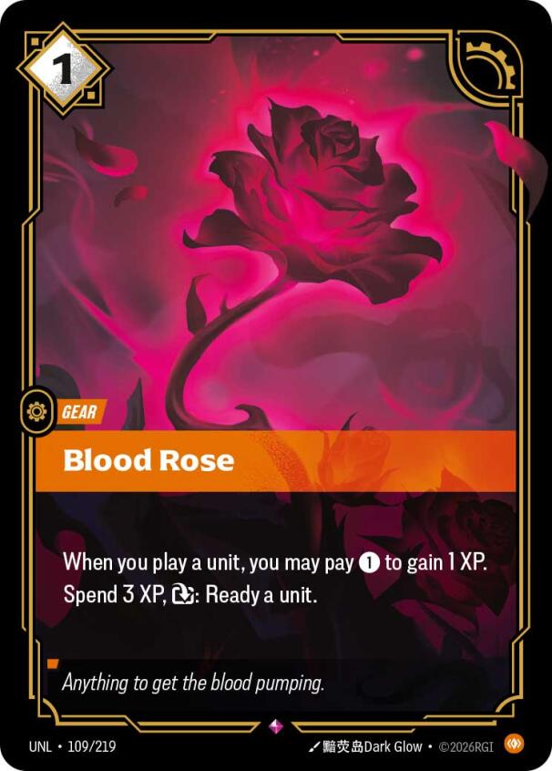 Blood Rose - 109/219 (Foil)