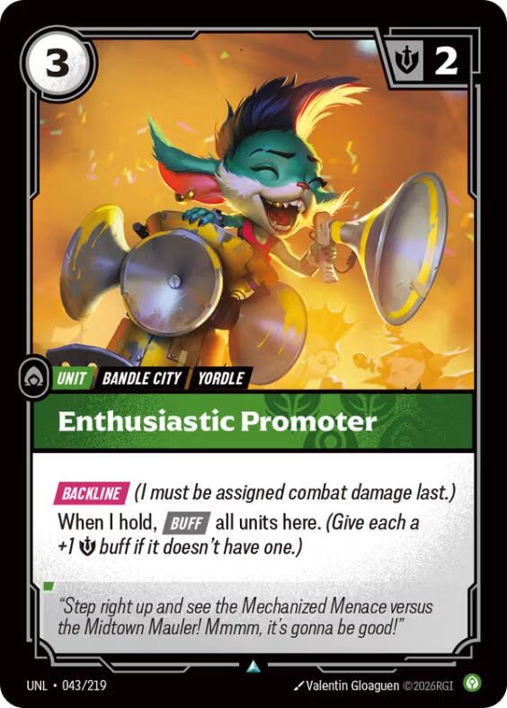 Enthusiastic Promoter - 043/219
