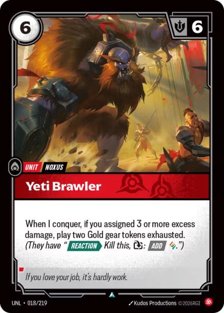 Yeti Brawler - 018/219