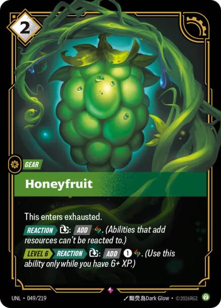 Honeyfruit - 049/219 (Foil)