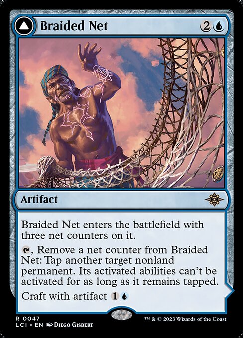 Braided Net // Braided Quipu LCI #47 Non-Foil