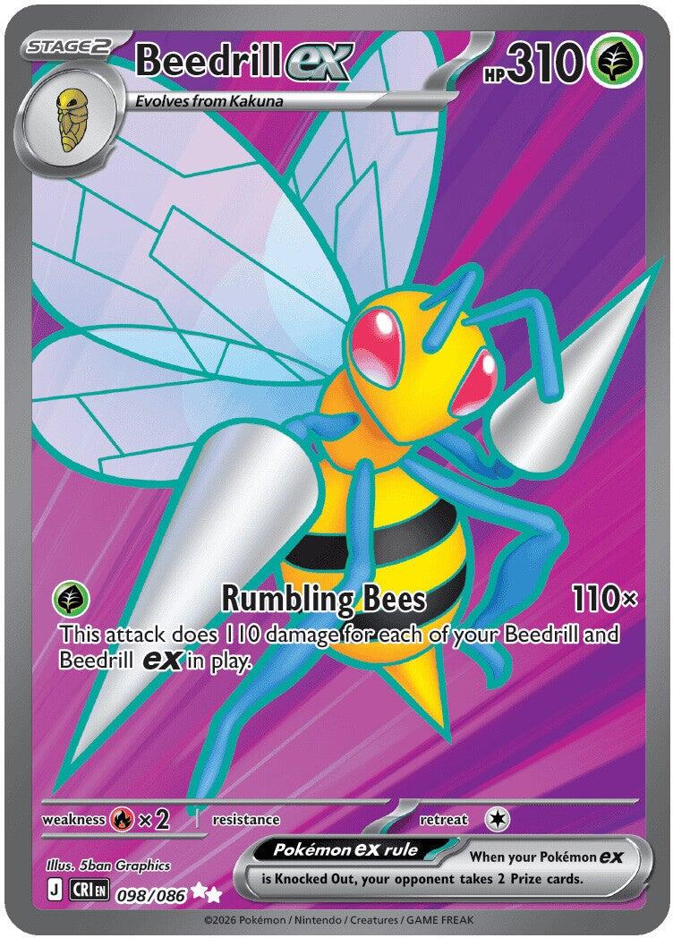 Beedrill ex - 098/086 (Holo)